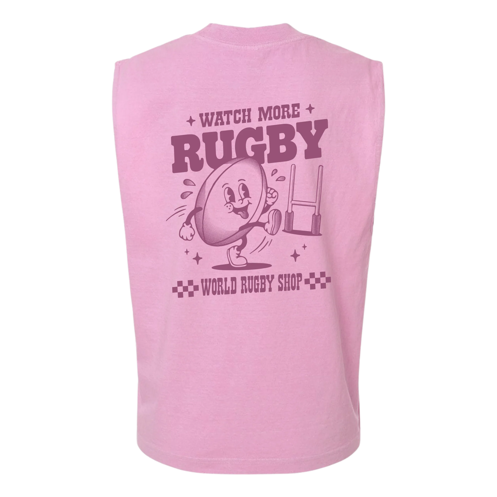 Watch More Rugby Retro Muscle Tee