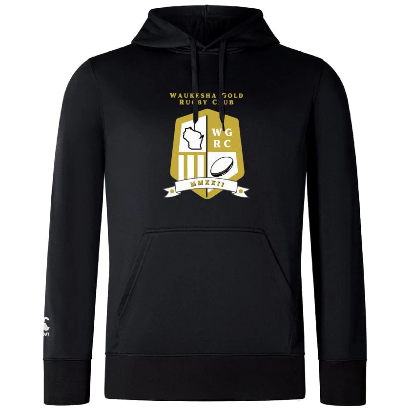 Waukesha Gold Rugby Club Lightweight Hoodie by Canterbury - Image 2