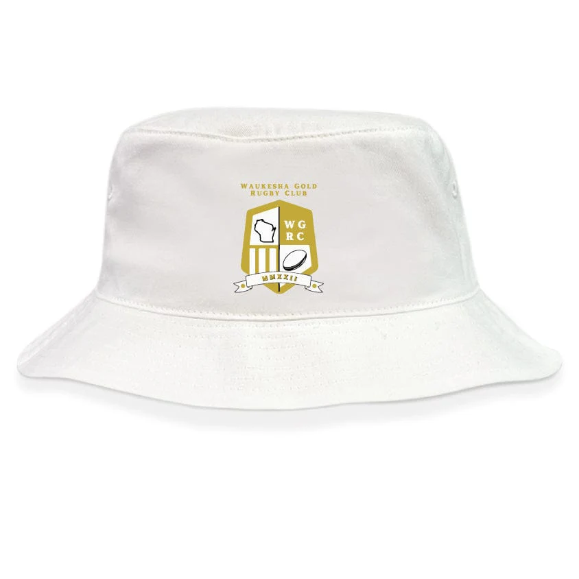 Waukesha Gold Rugby Crusher Bucket Cap - Image 2