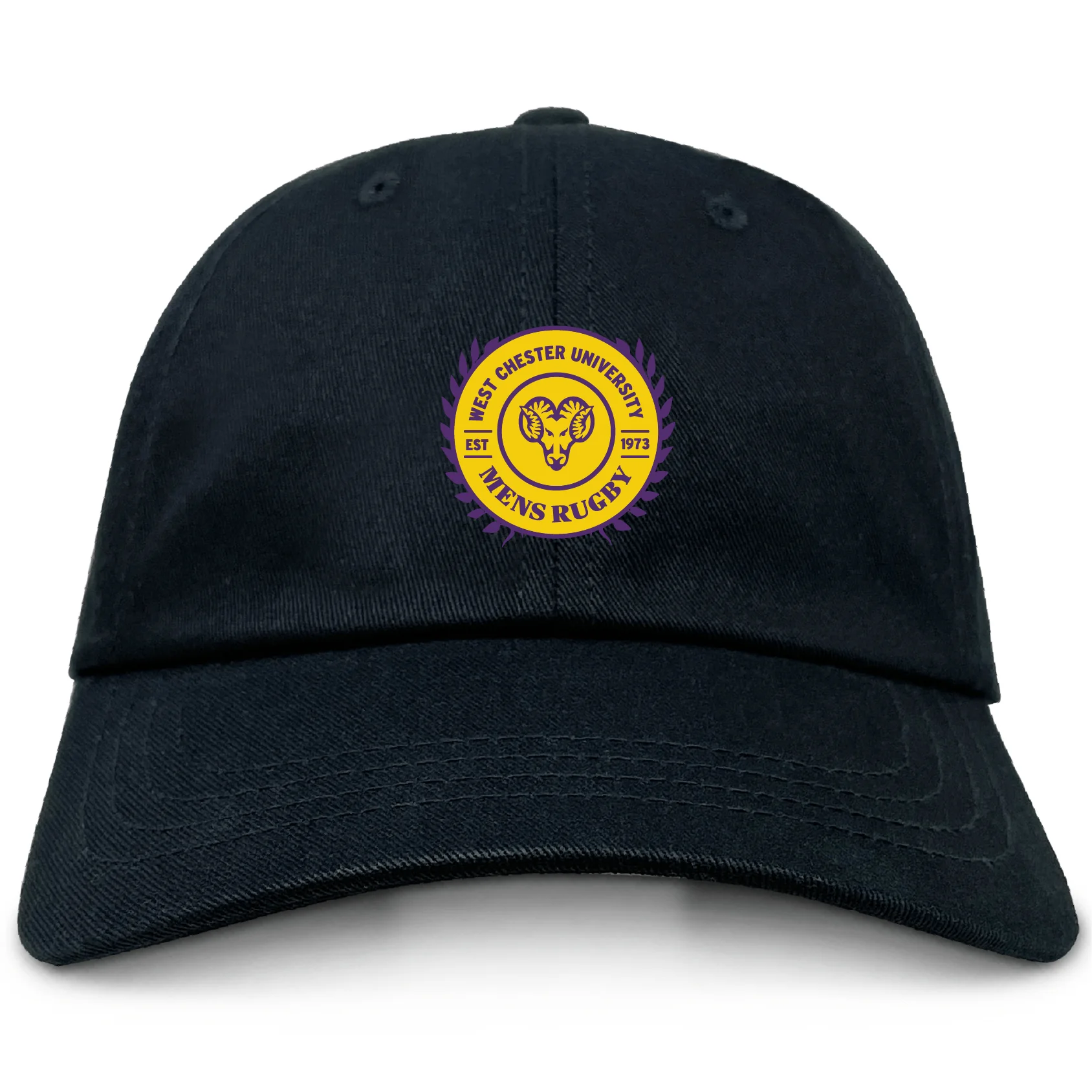 West Chester University Adult Low-Profile Cotton Twill Dad Cap
