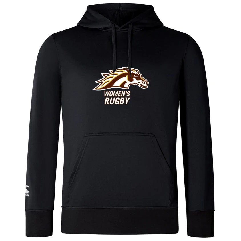 Western Michigan University Women's Rugby Club Lightweight Hoodie by Canterbury - Image 2