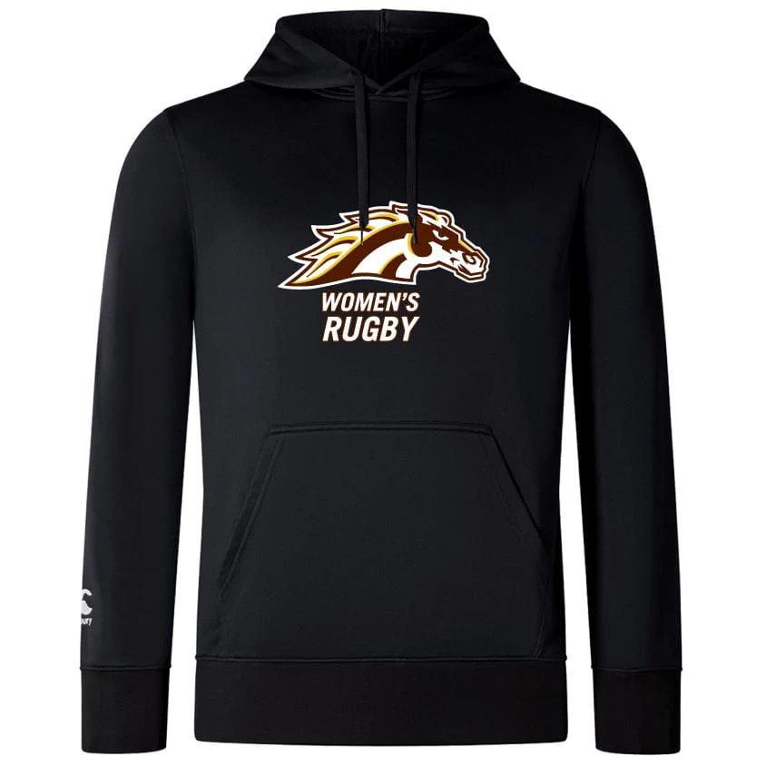Western Michigan University Women's Rugby Club Lightweight Hoodie by Canterbury - Image 4