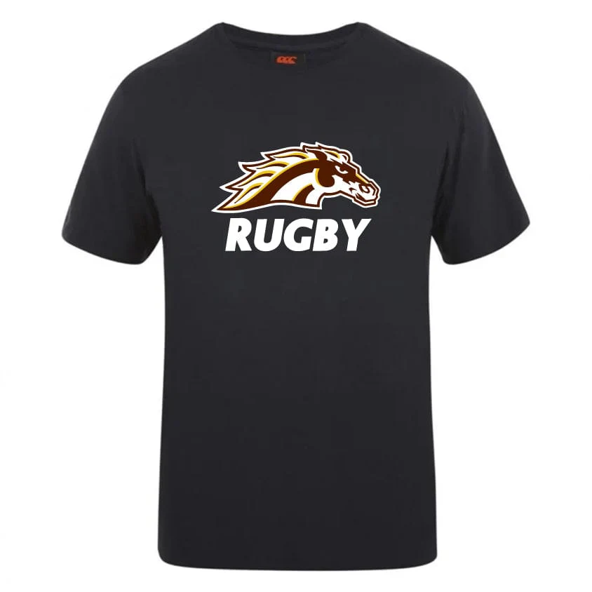 Western Michigan University Men's Rugby Club Plain Tee by Canterbury