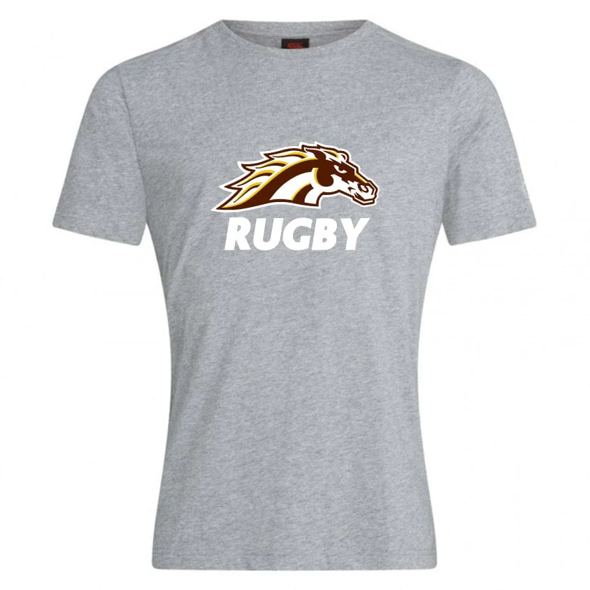 Western Michigan University Men's Rugby Club Plain Tee by Canterbury - Image 5