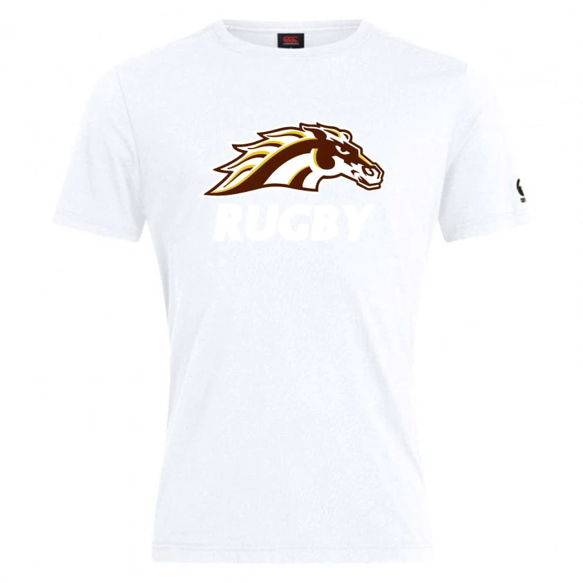 Western Michigan University Men's Rugby Club Plain Tee by Canterbury - Image 6