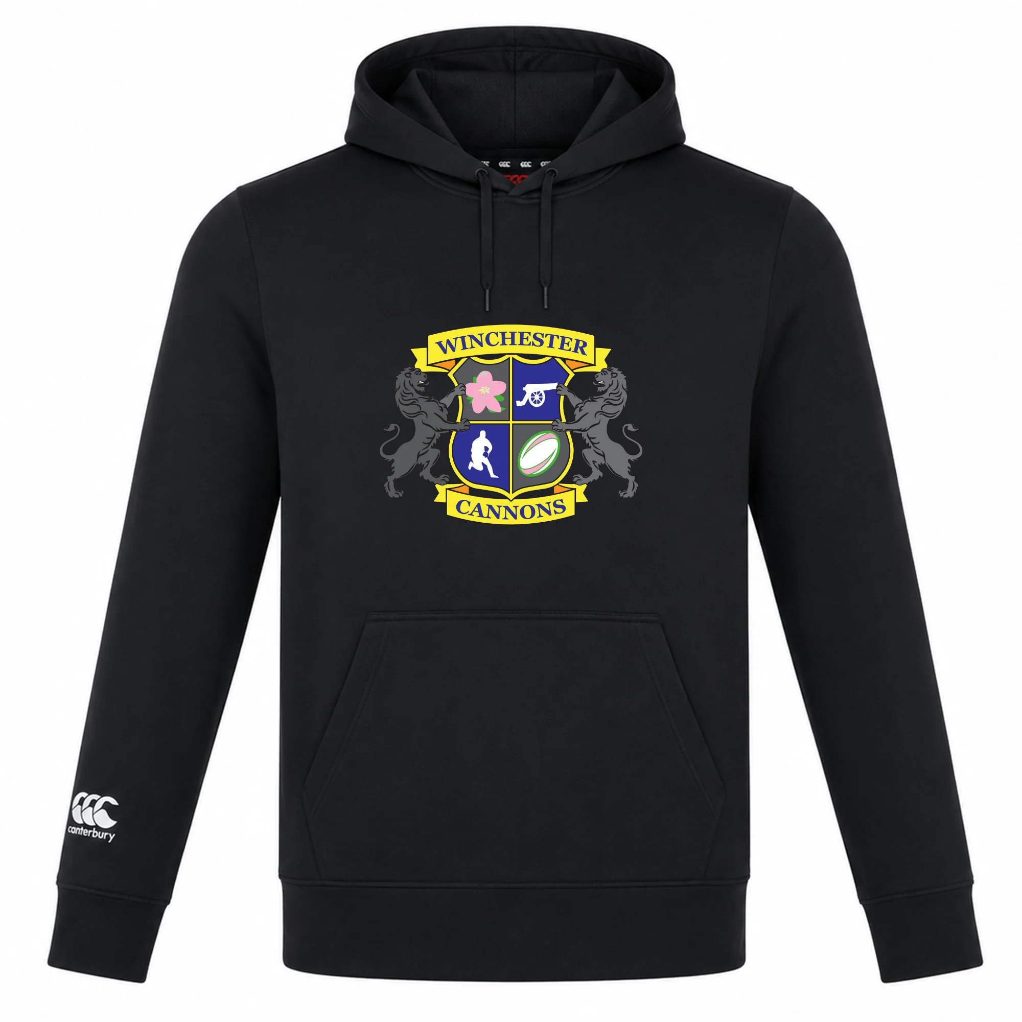 Winchester Cannons Club Lightweight Hoodie by Canterbury
