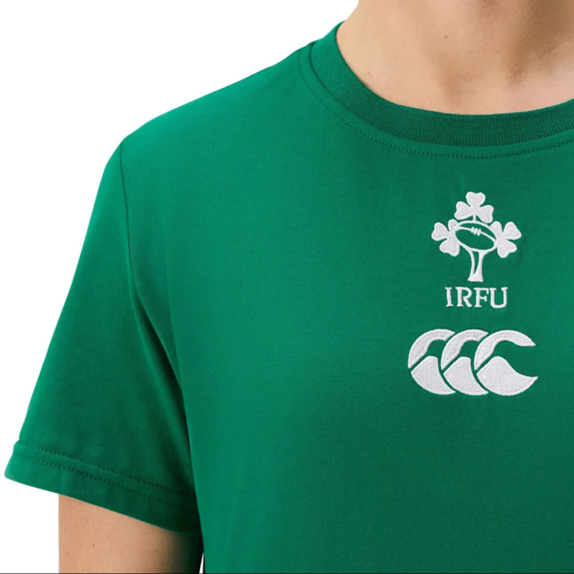 Women's Ireland 25/26 Cotton Team T-Shirt by Canterbury - Image 5