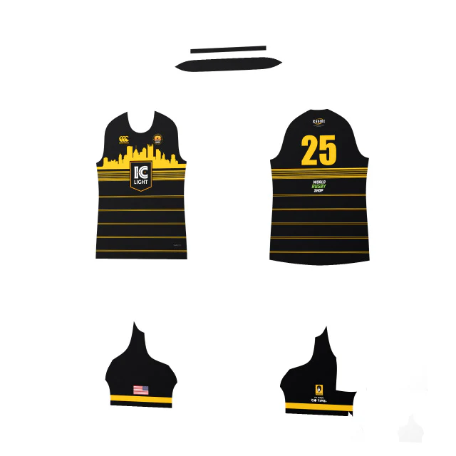 Pittsburgh Forge Black Canterbury WOMENS MAKA JERSEY REGULAR