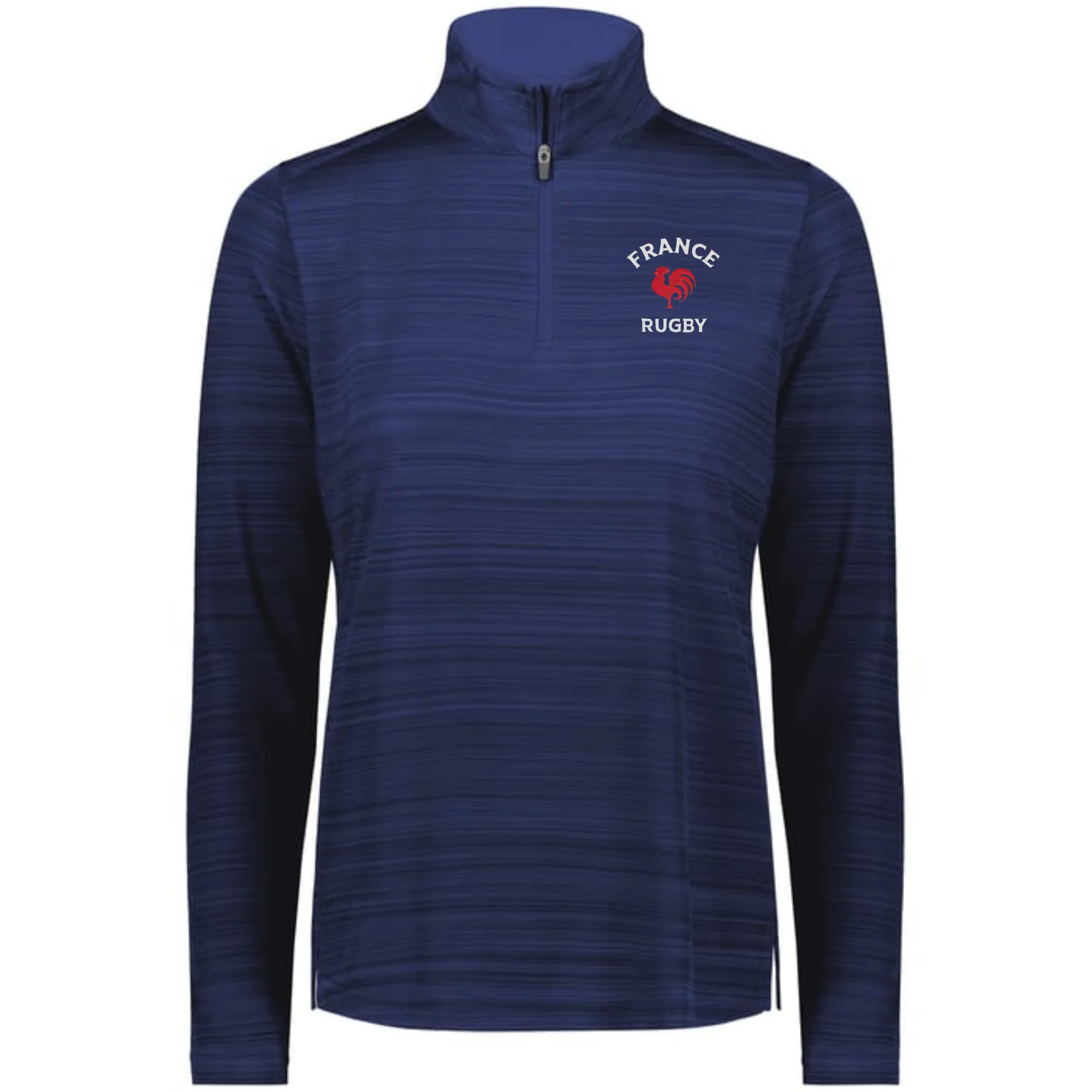 Women's Nations of Rugby France Pursuit 1/4 Zip Pullover - Image 2