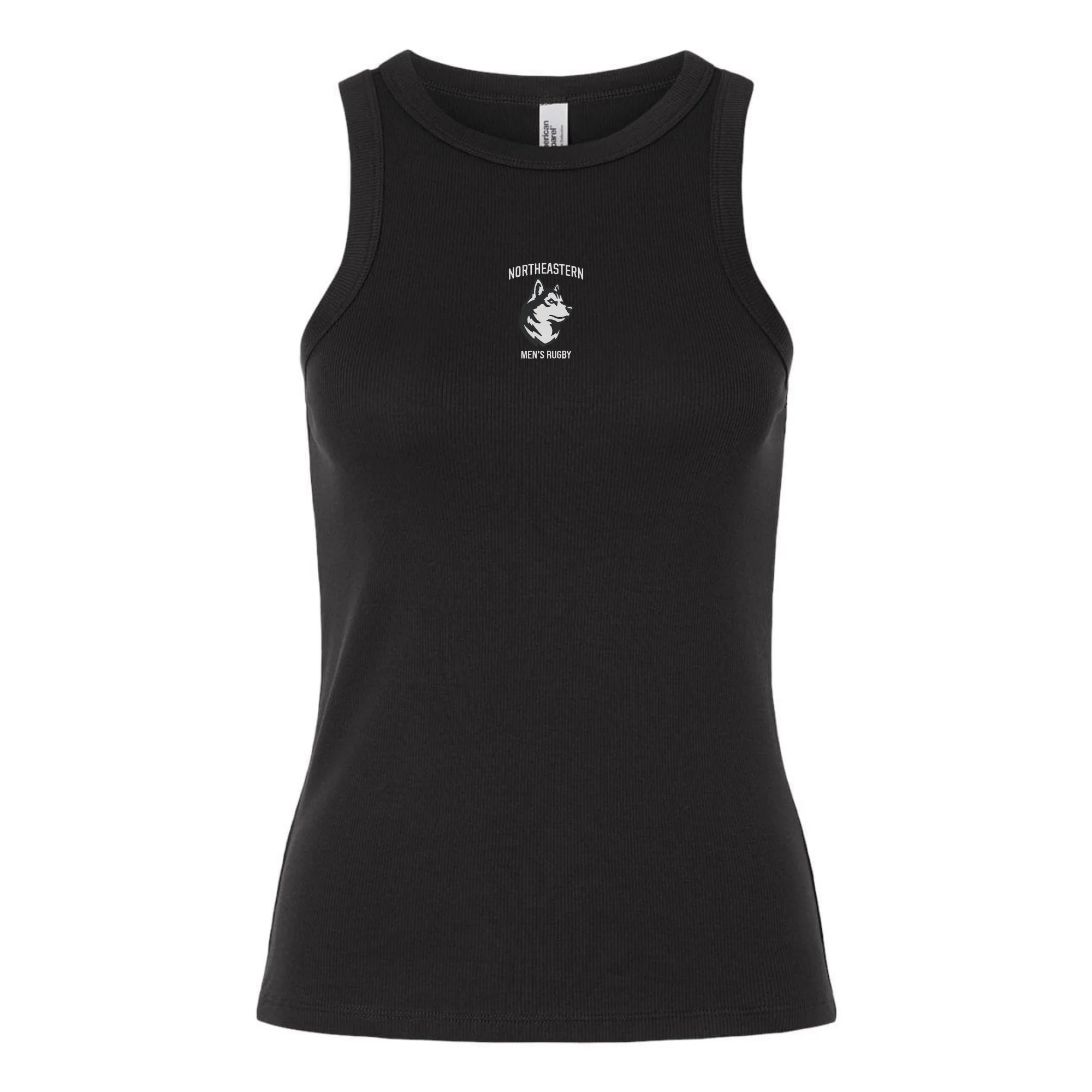 Women's Northeastern University Rugby Baby Rib Tank