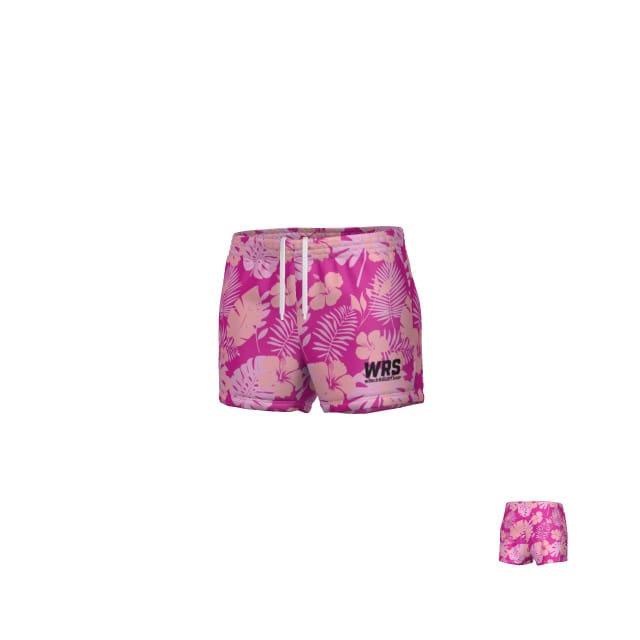 WRS WOMENS PRO SHORT - HAWAIIAN - Image 2