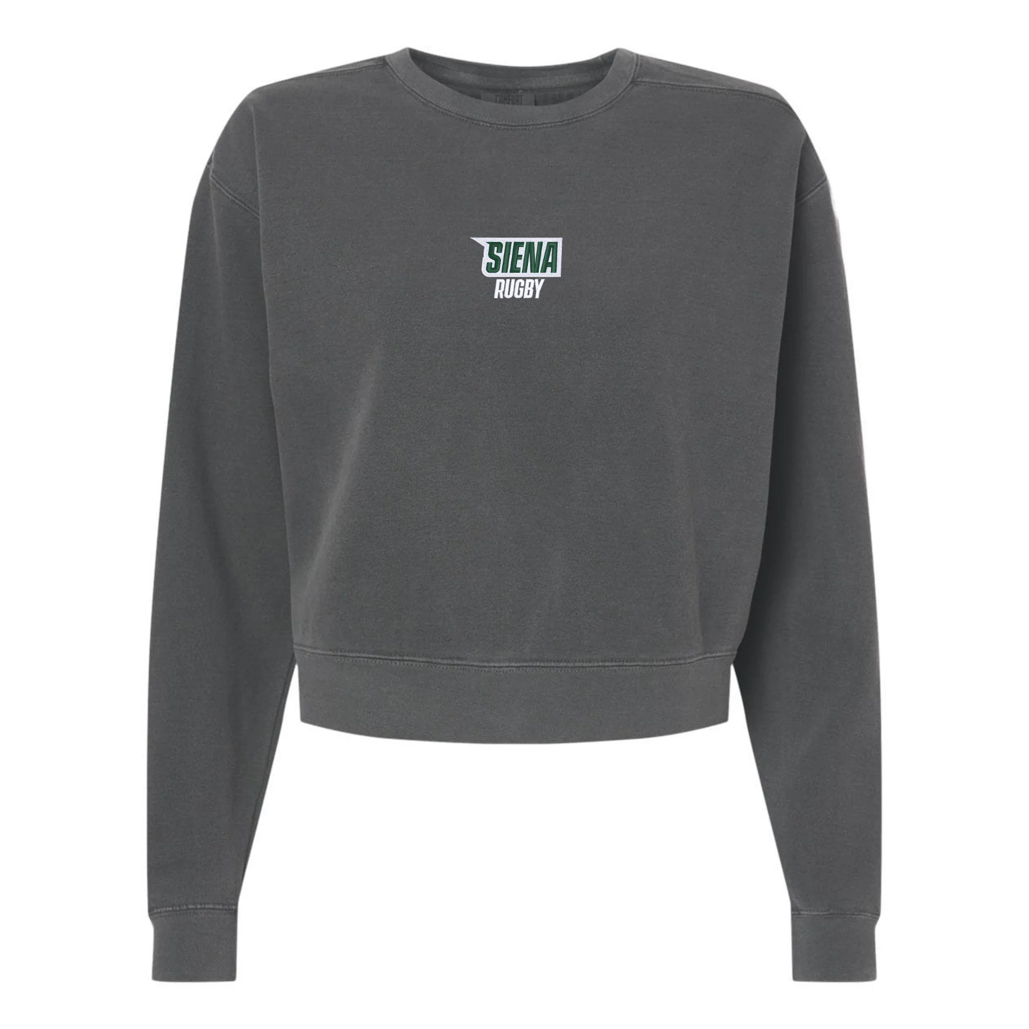 Women's Siena College Rugby Mid-Length Crewneck Sweatshirt