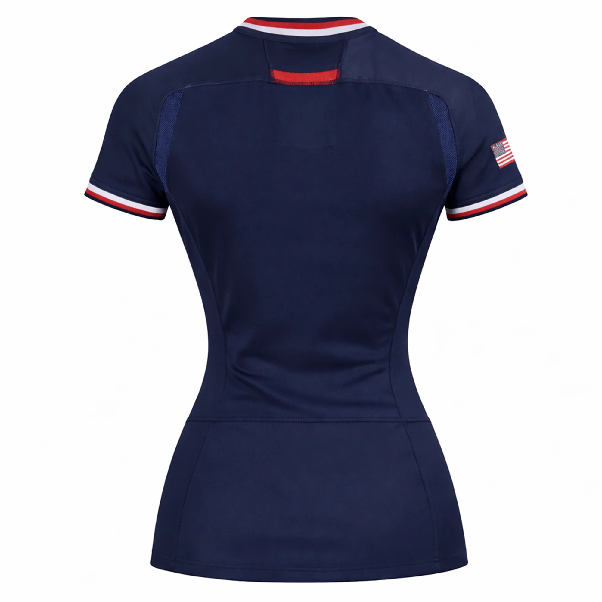 Women's USA Rugby 24/25 Home Body Fit Jersey by Macron - Image 2