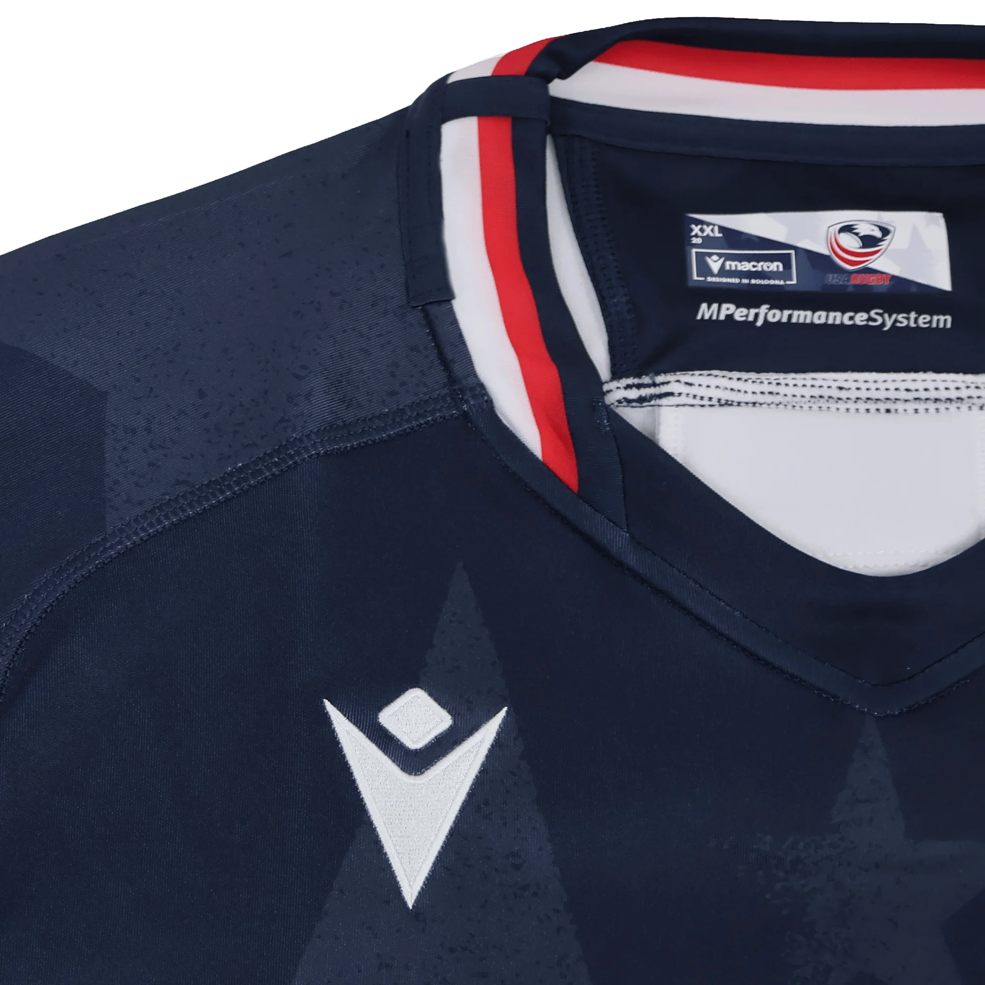 Women's USA Rugby 24/25 Home Body Fit Jersey by Macron - Image 4