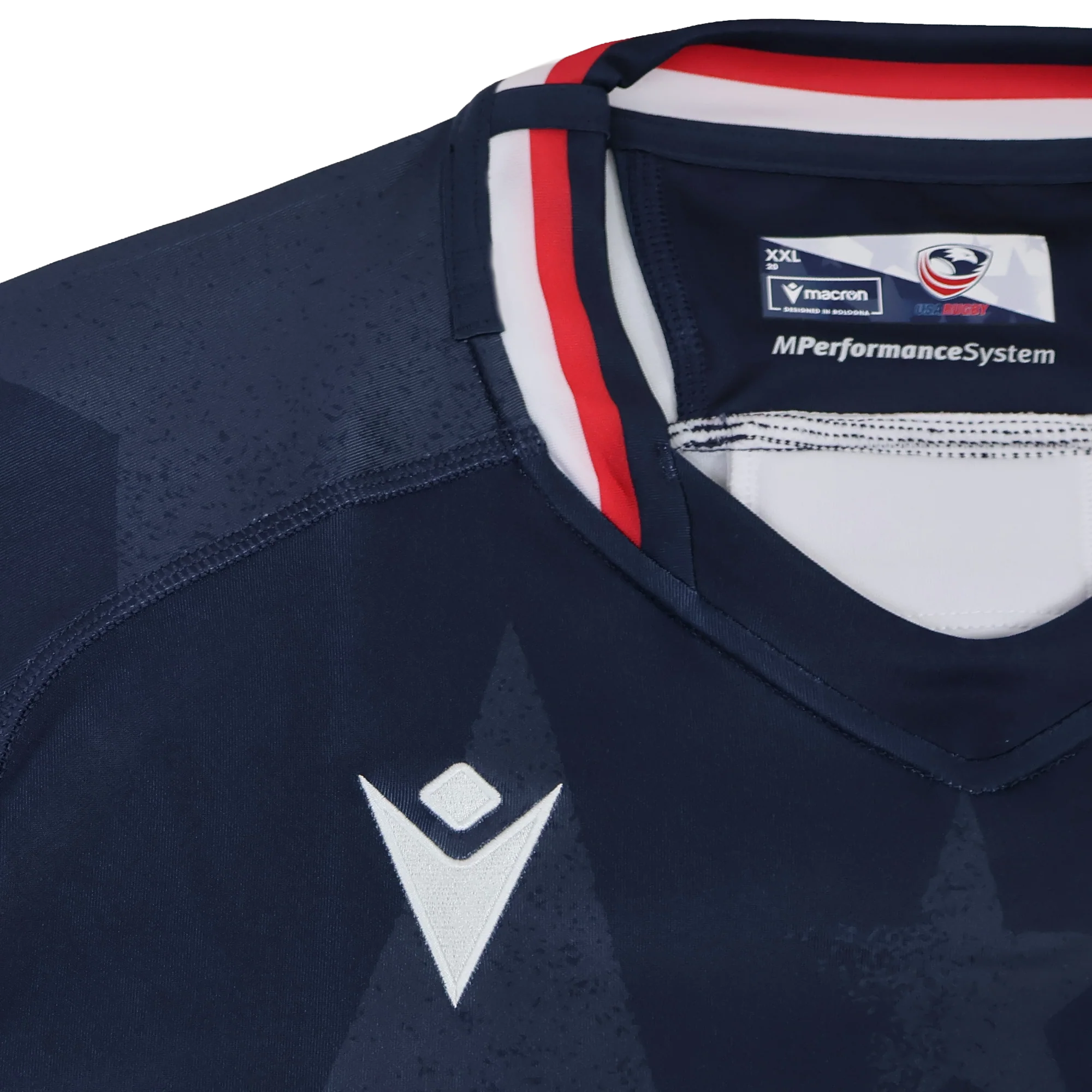 Women's USA Rugby 24/25 Home Bodyfit Shirt by Macron - Image 3