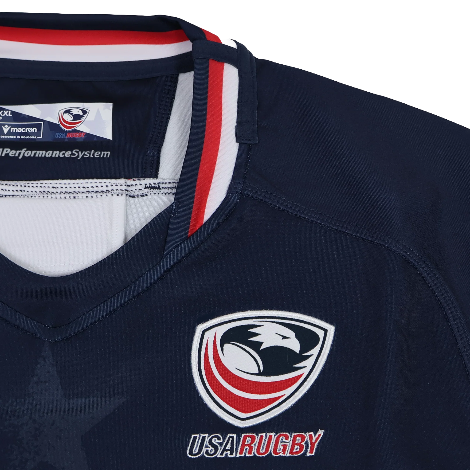 Women's USA Rugby 24/25 Home Bodyfit Shirt by Macron - Image 4