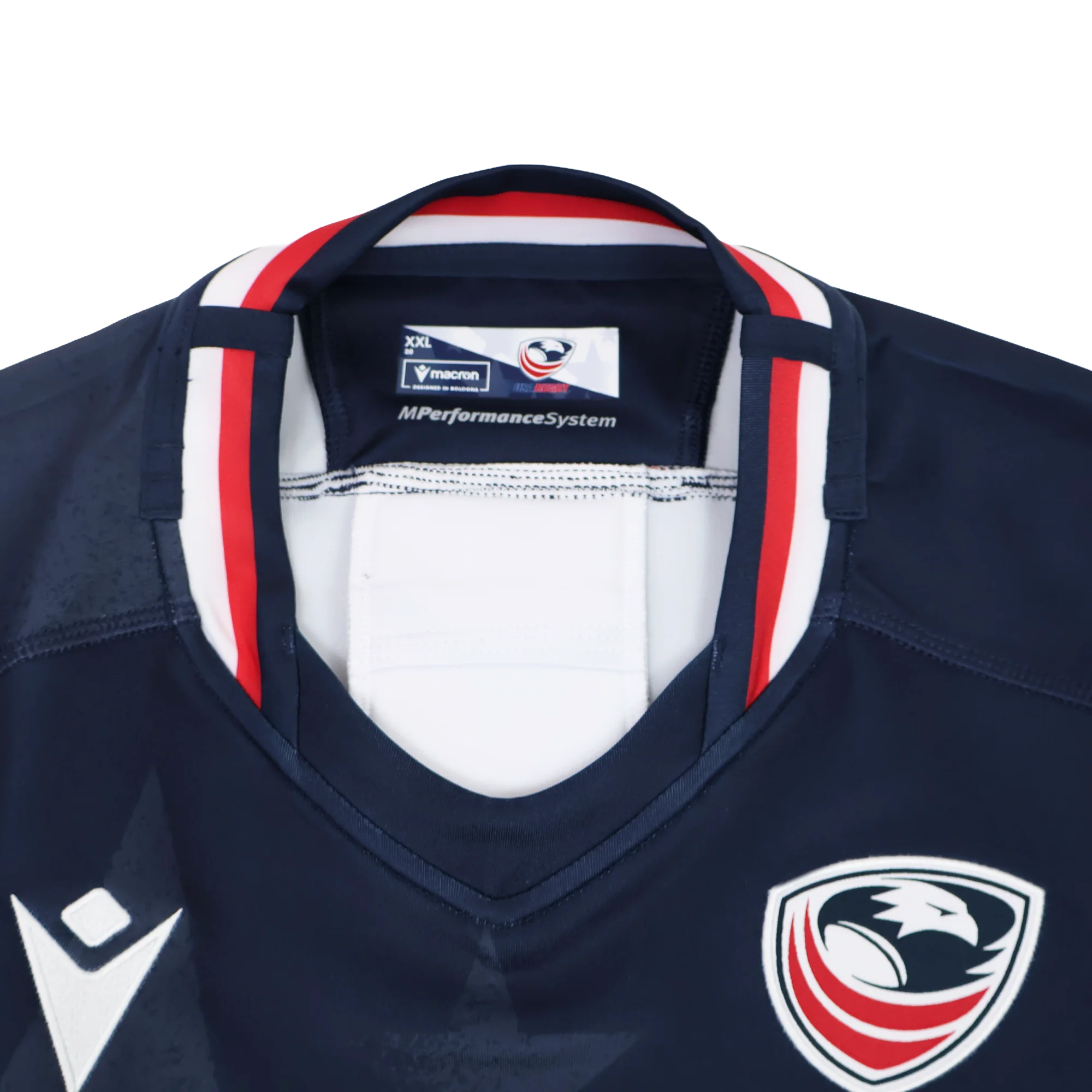 Women's USA Rugby 24/25 Home Bodyfit Shirt by Macron - Image 5