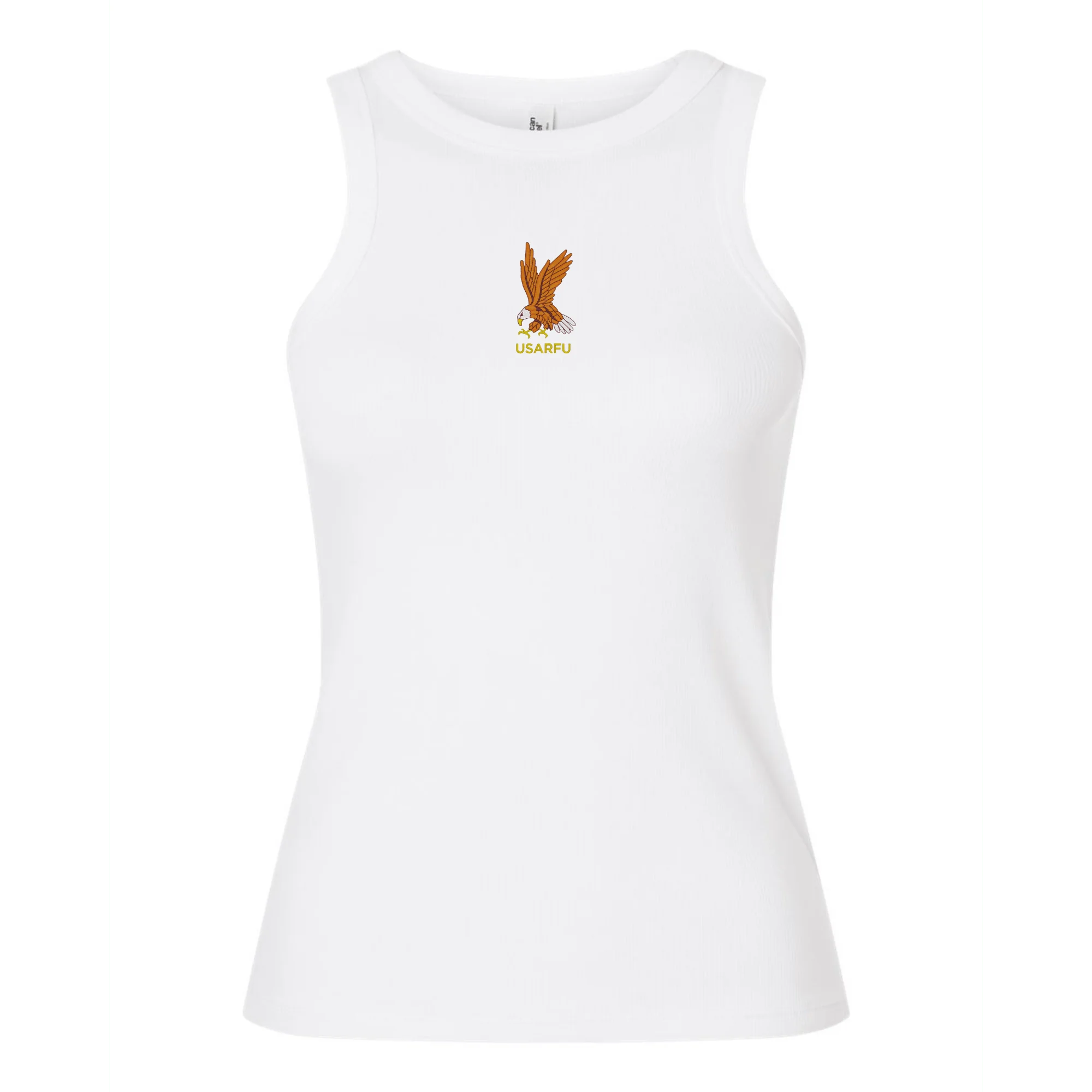 Women's USA Rugby Heritage Baby Rib Tank - Image 4
