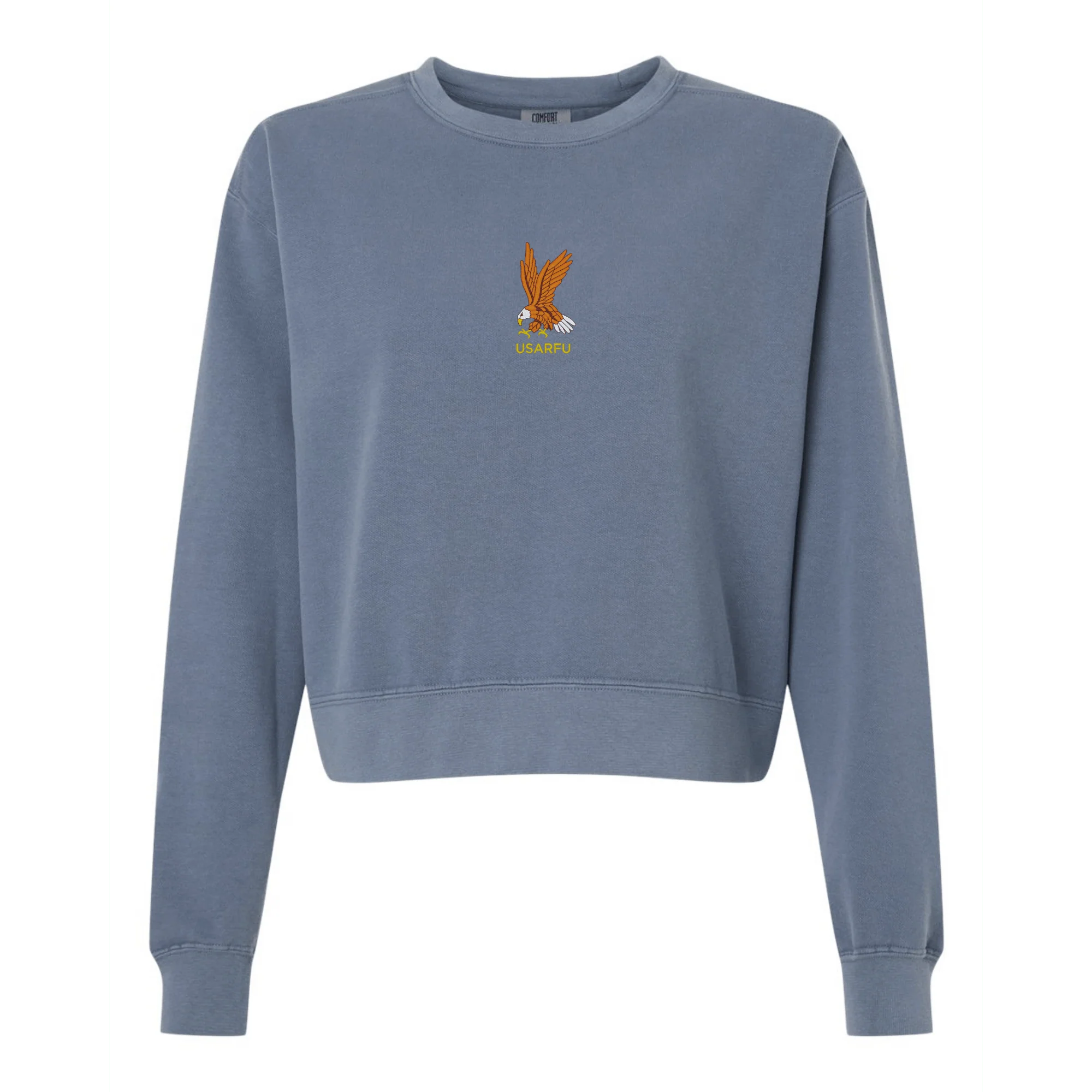 Women's USA Rugby Heritage Mid-Length Crewneck Sweatshirt