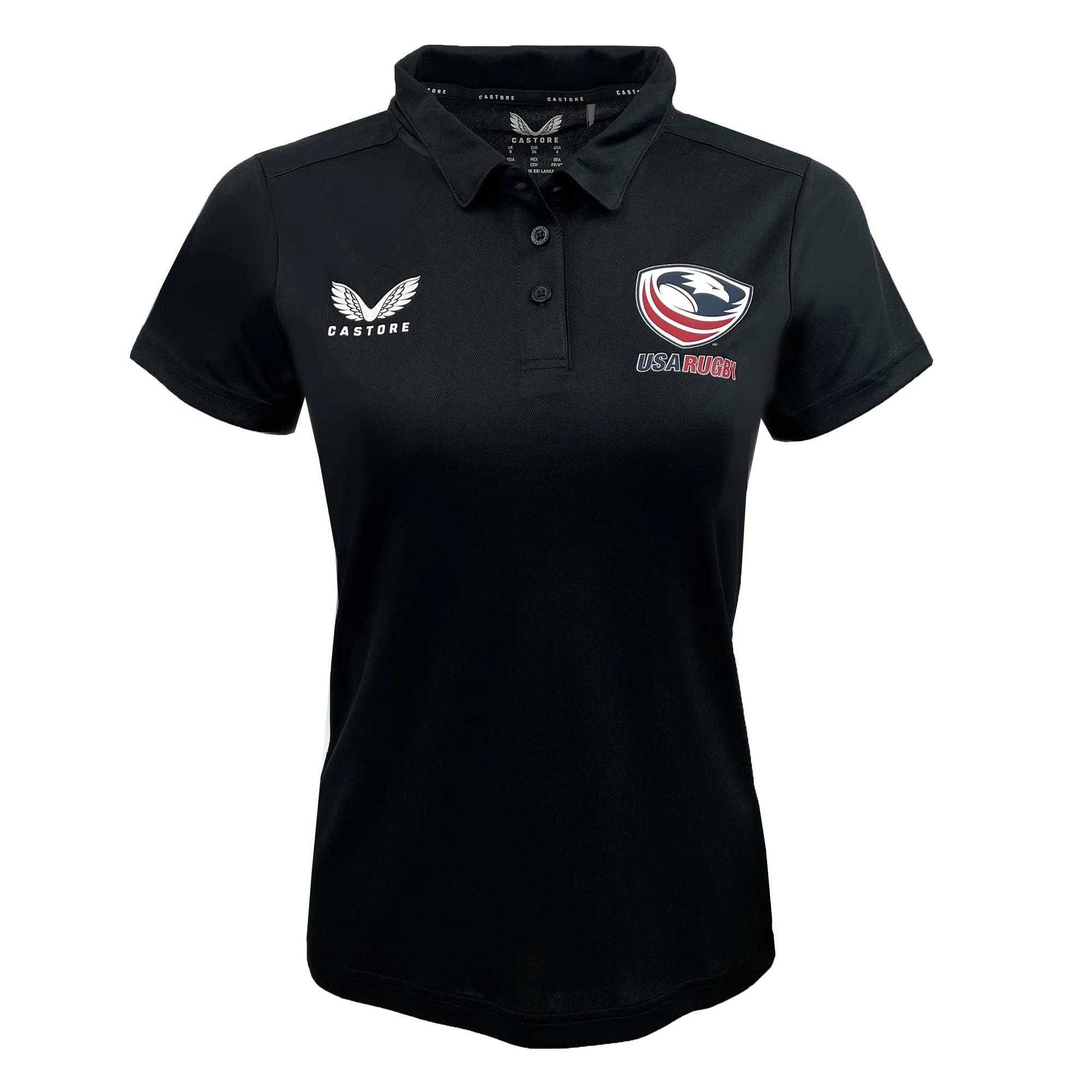 Women's USA Rugby Polyester Polo by Castore - Image 3