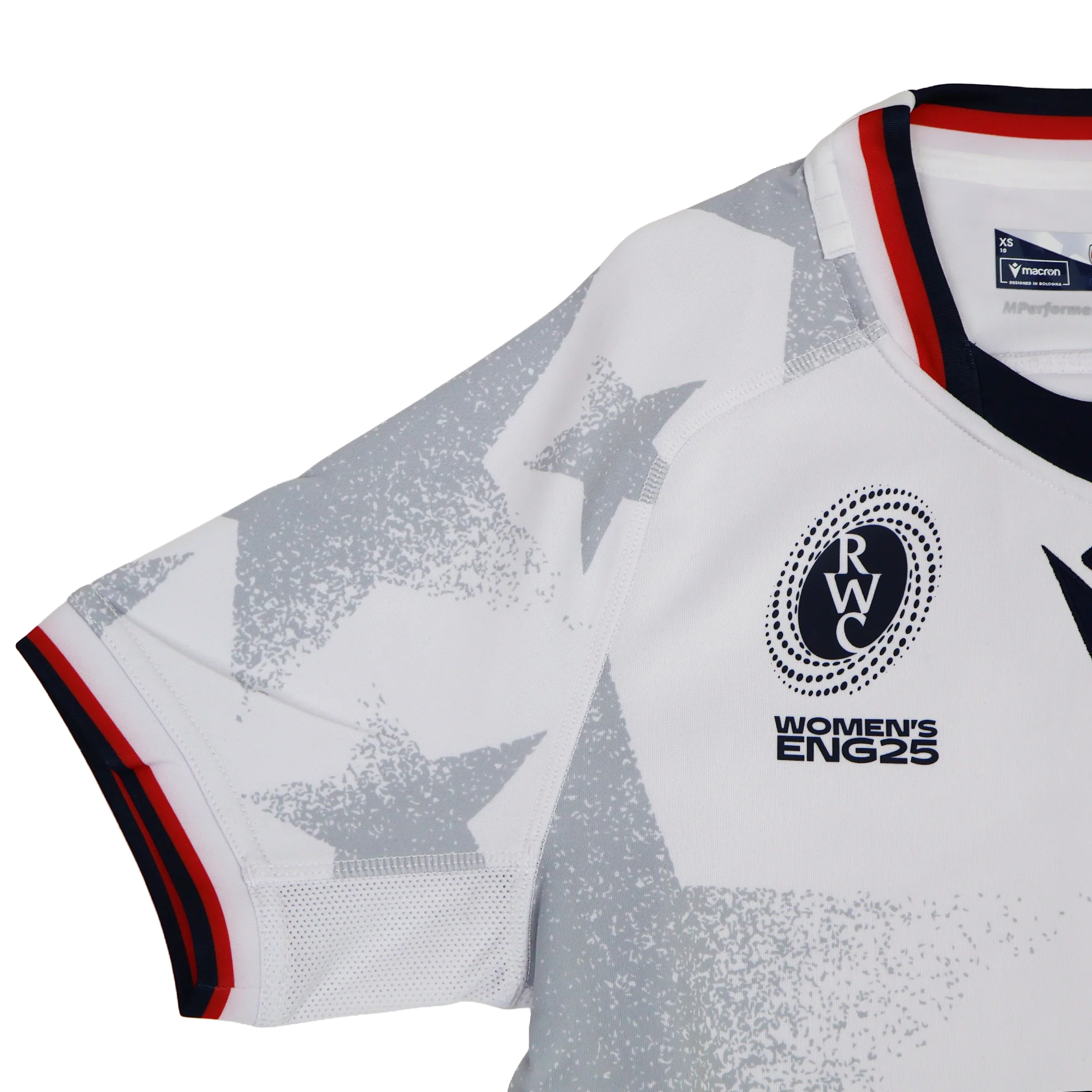 Women's USA Rugby WRWC 25 Away Bodyfit Shirt by Macron - Image 4