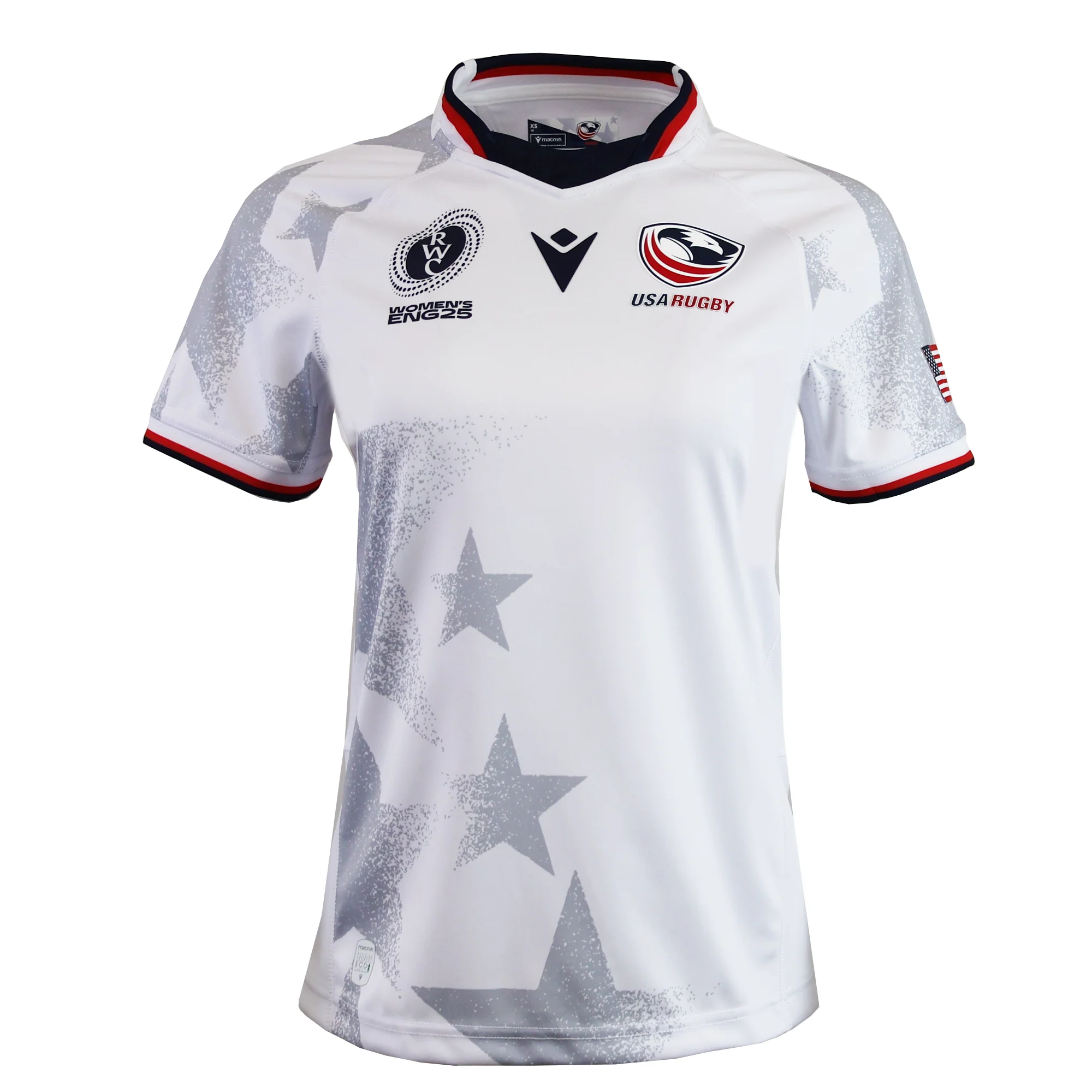 Women's USA Rugby WRWC25 Replica Away Jersey by Macron