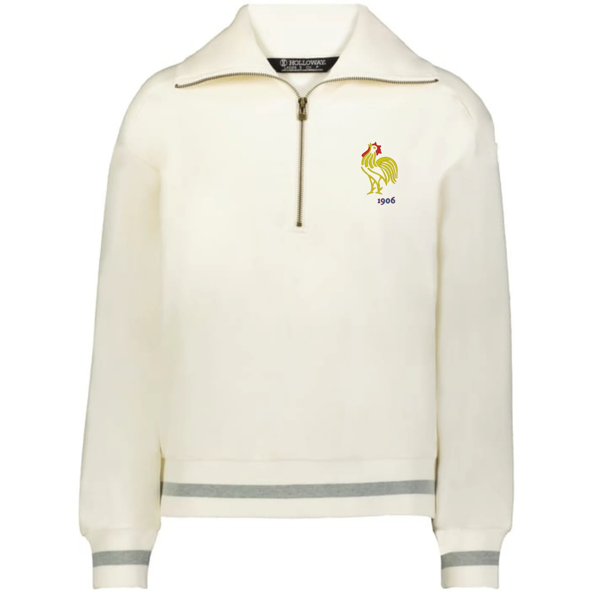 Women's Vintage France Heritage Prep Pullover - Image 2