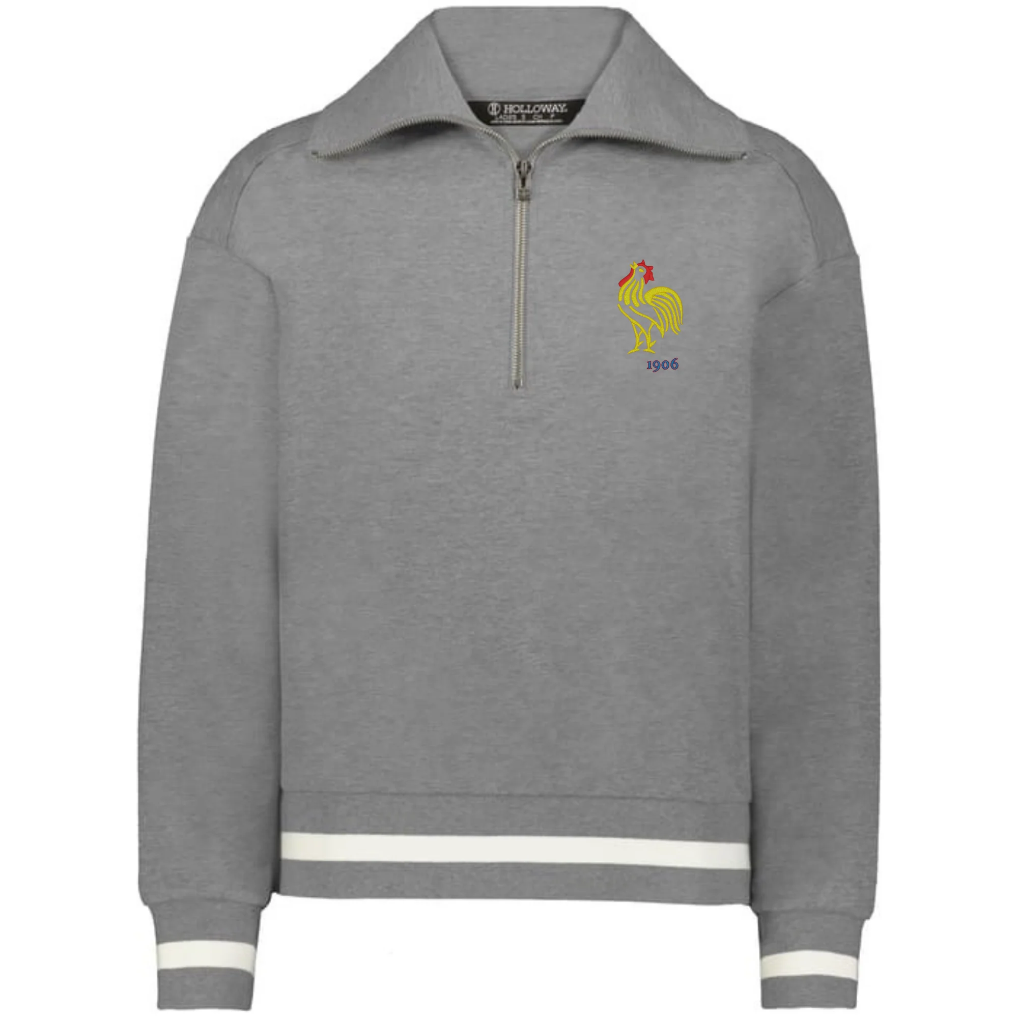 Women's Vintage France Heritage Prep Pullover - Image 4