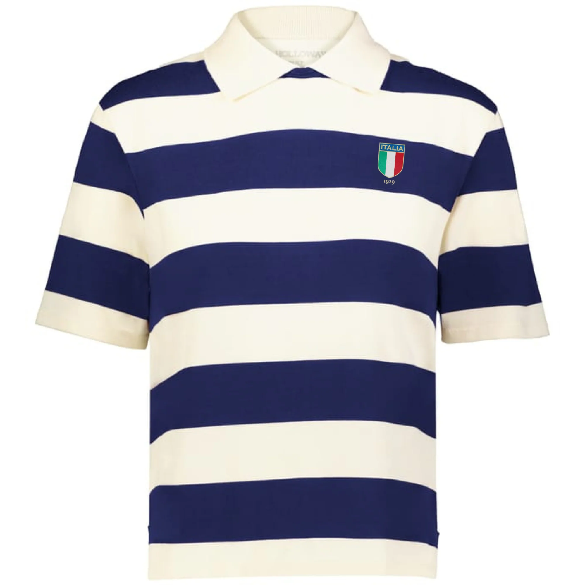 Women's Vintage Italy Prep Street Rugby Crop - Image 3