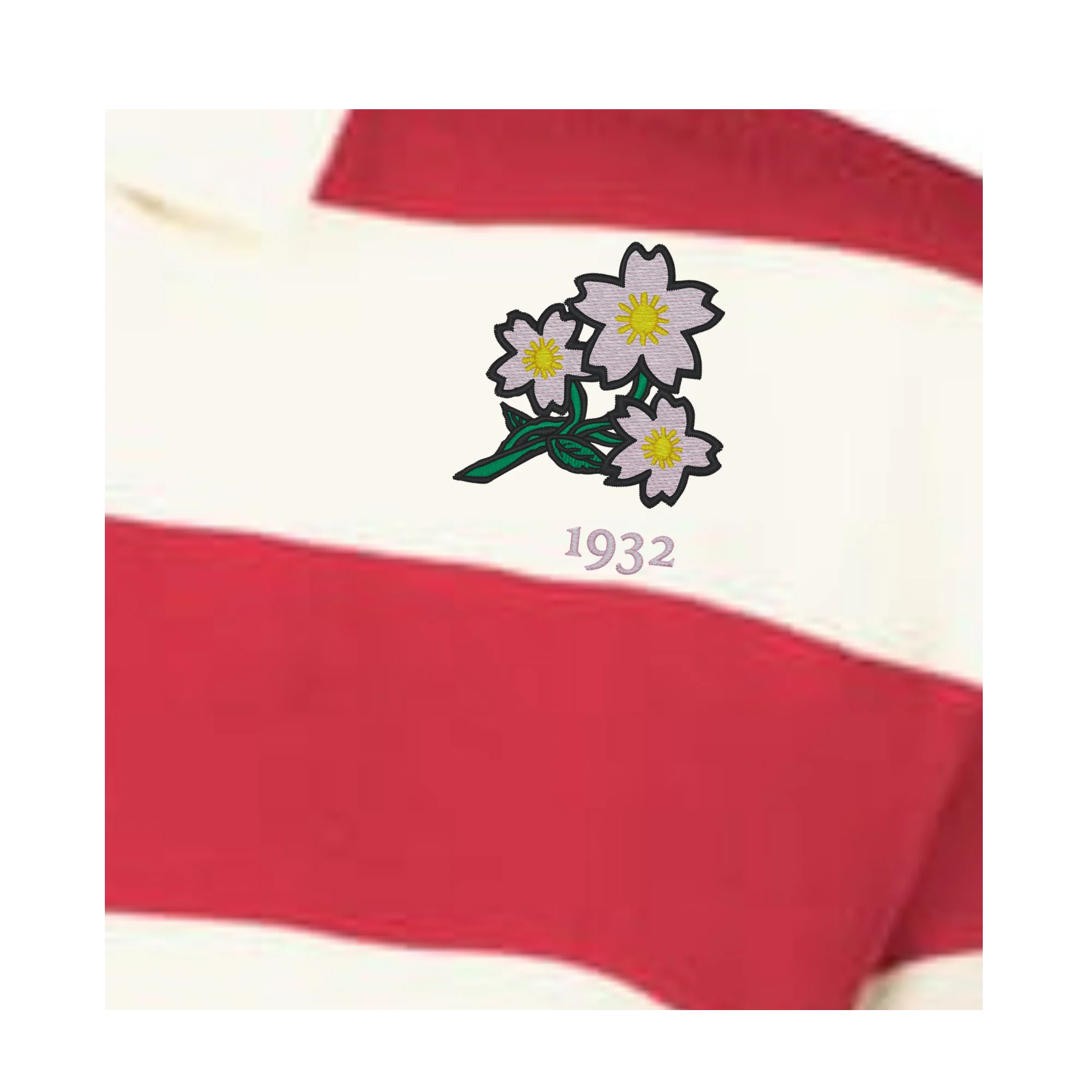 Women's Vintage Japan Prep Street Rugby Crop - Image 4