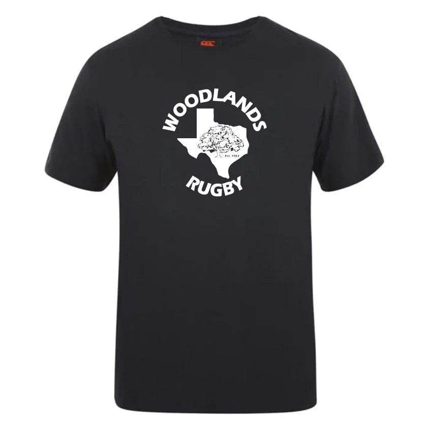 Woodlands Rugby Club Plain Tee by Canterbury