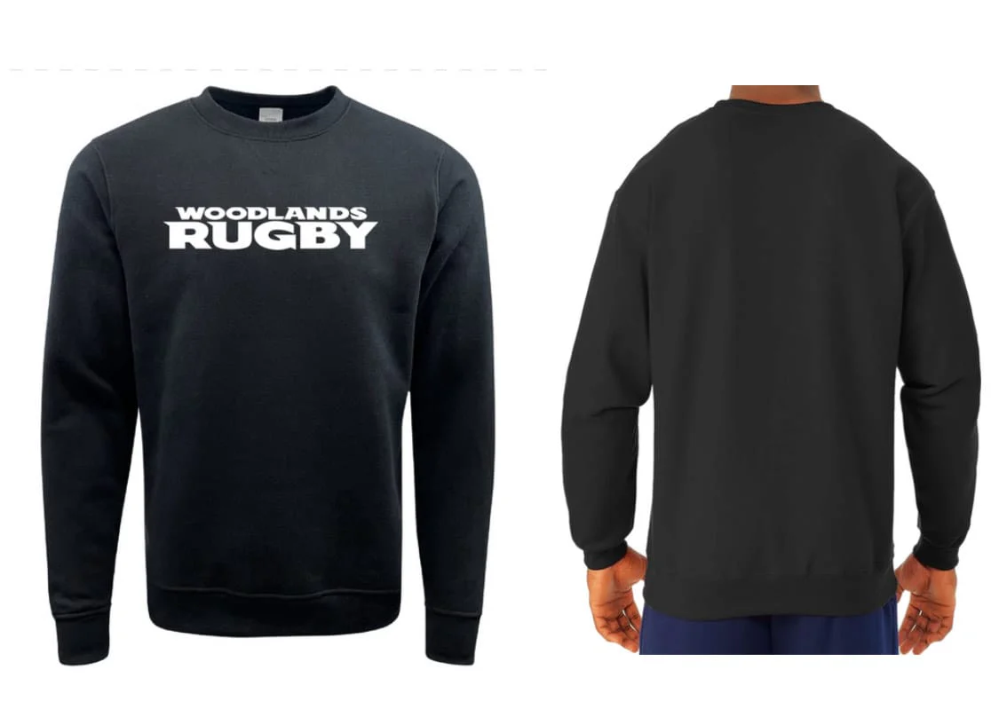 Woodlands Youth Text Logo Crewneck - Image 3