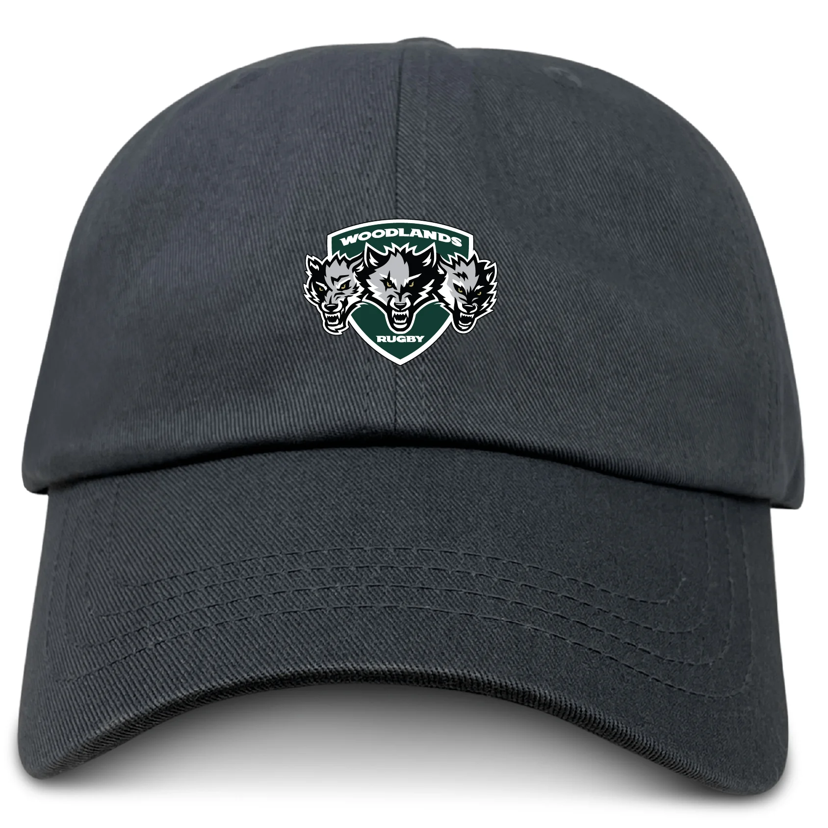 Woodlands Youth Wolfpack Adult Low-Profile Cotton Twill Dad Cap - Image 3