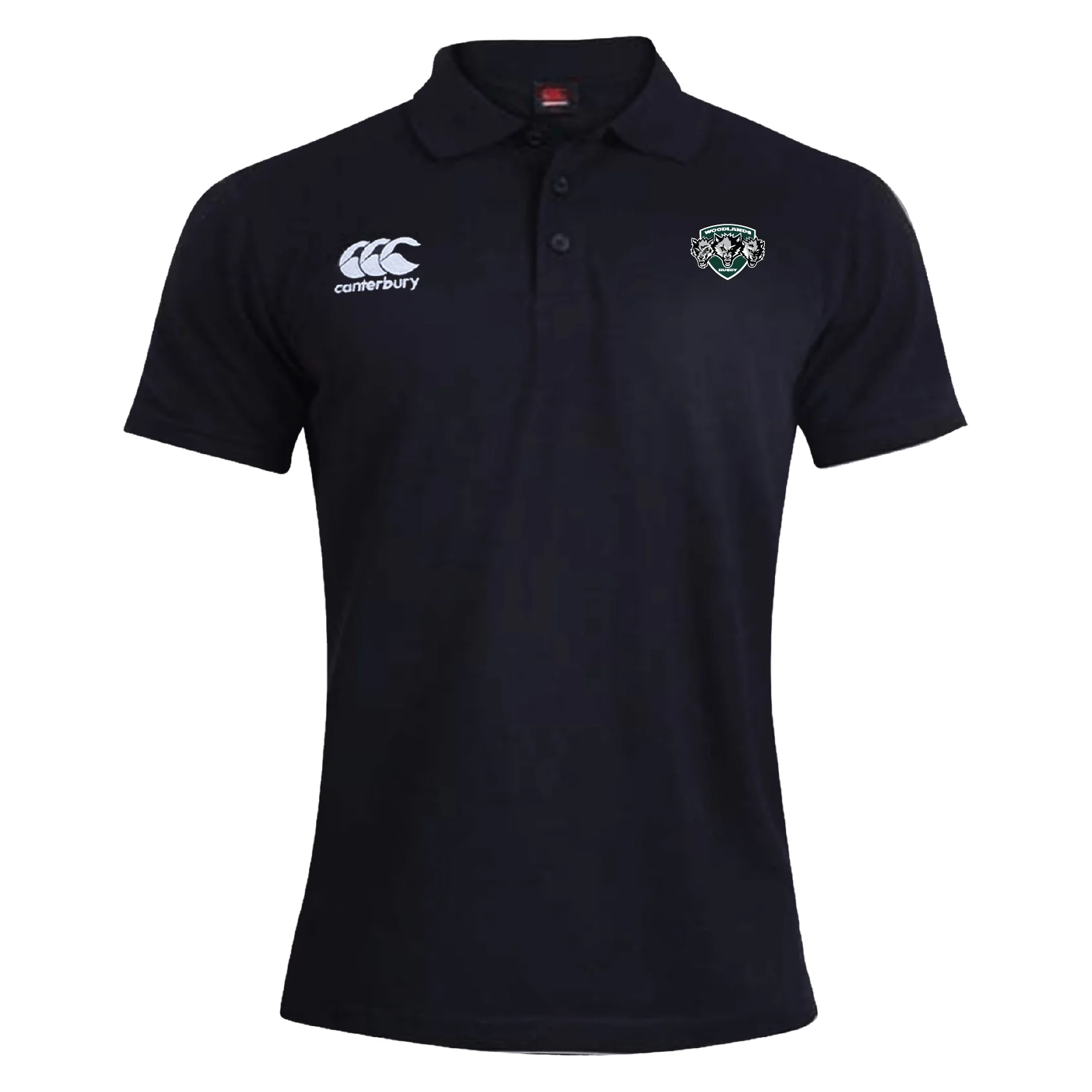 Woodlands Youth Wolfpack Waimak Polo by Canterbury