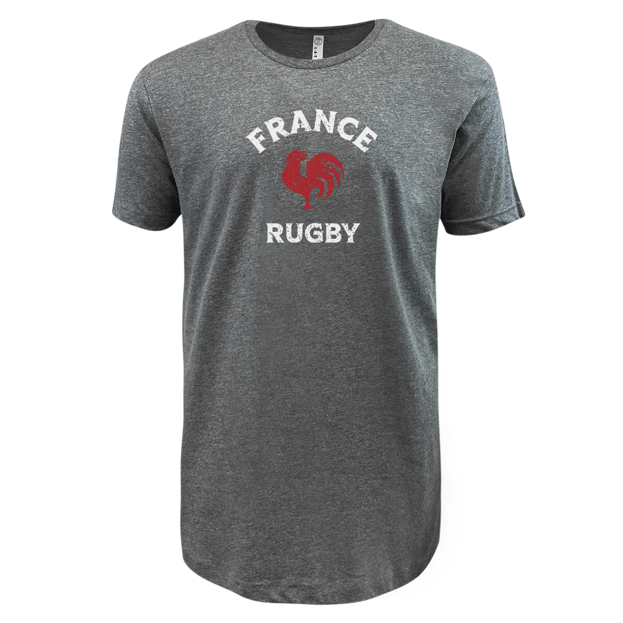 Nations of Rugby France Rugby Supersoft Tee - Image 3