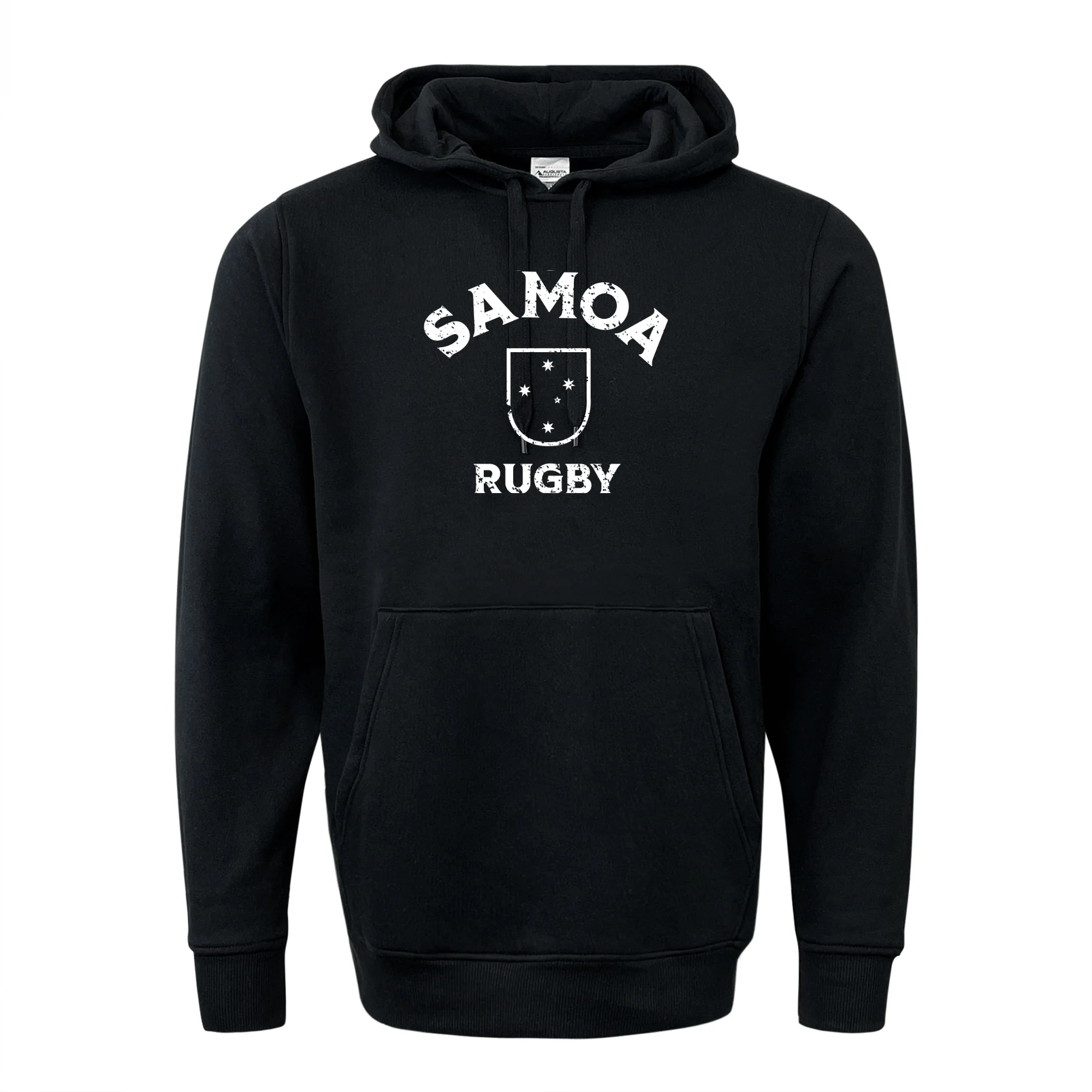 Nations of Rugby Samoa Rugby 60/40 Pullover Hoodie - Image 2