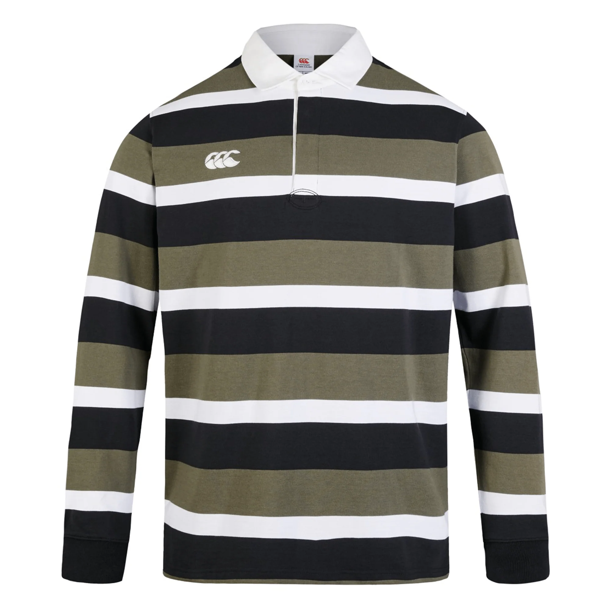 Canterbury Yarn Dye Long Sleeve Striped Rugby Jersey