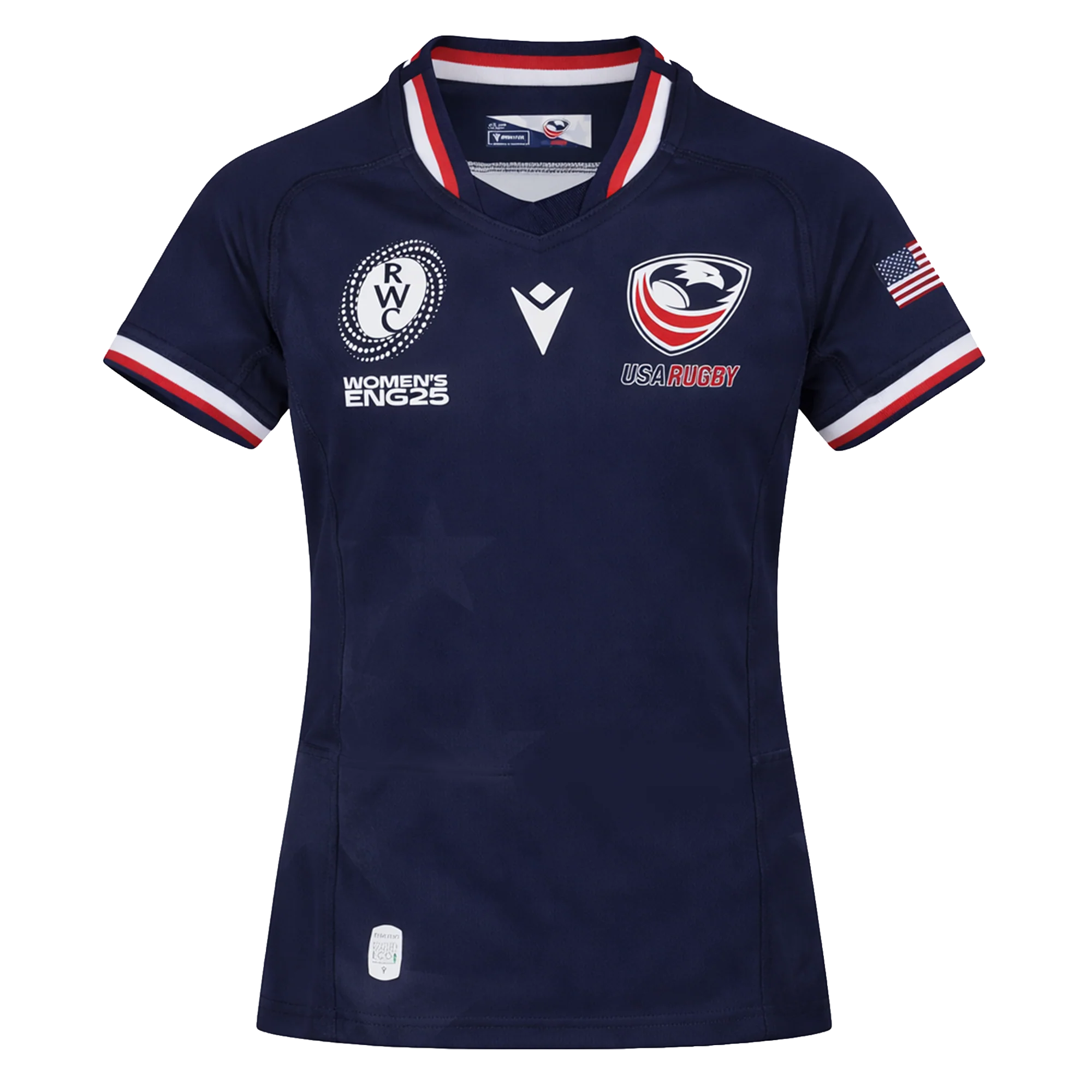 Youth USA Rugby 24/25 Home WRWC Jersey by Macron