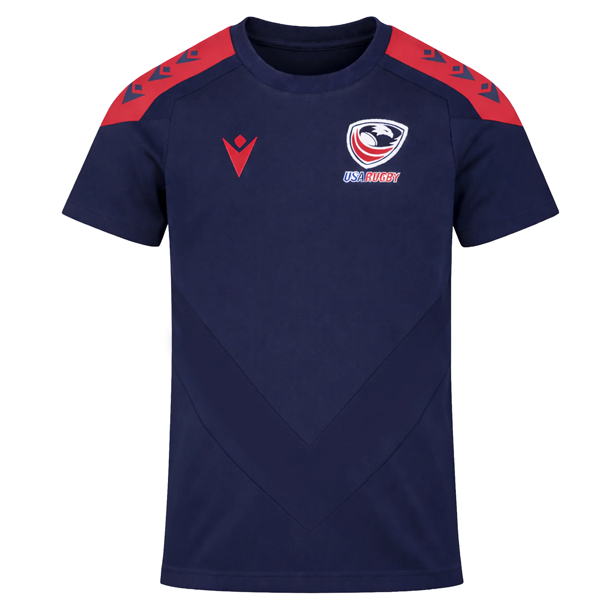 Youth USA Rugby 24/25 Training Poly Shirt by Macron