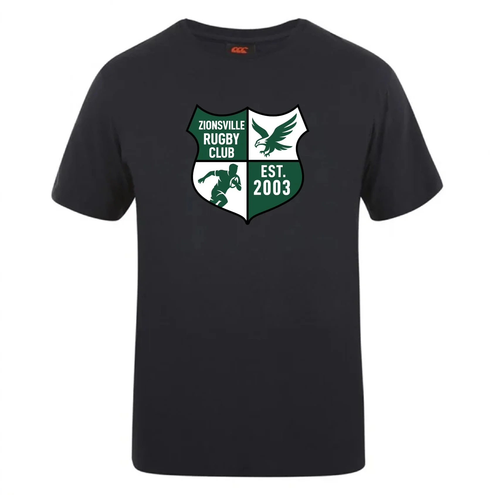 Zionsville Rugby Club Club Plain Tee by Canterbury