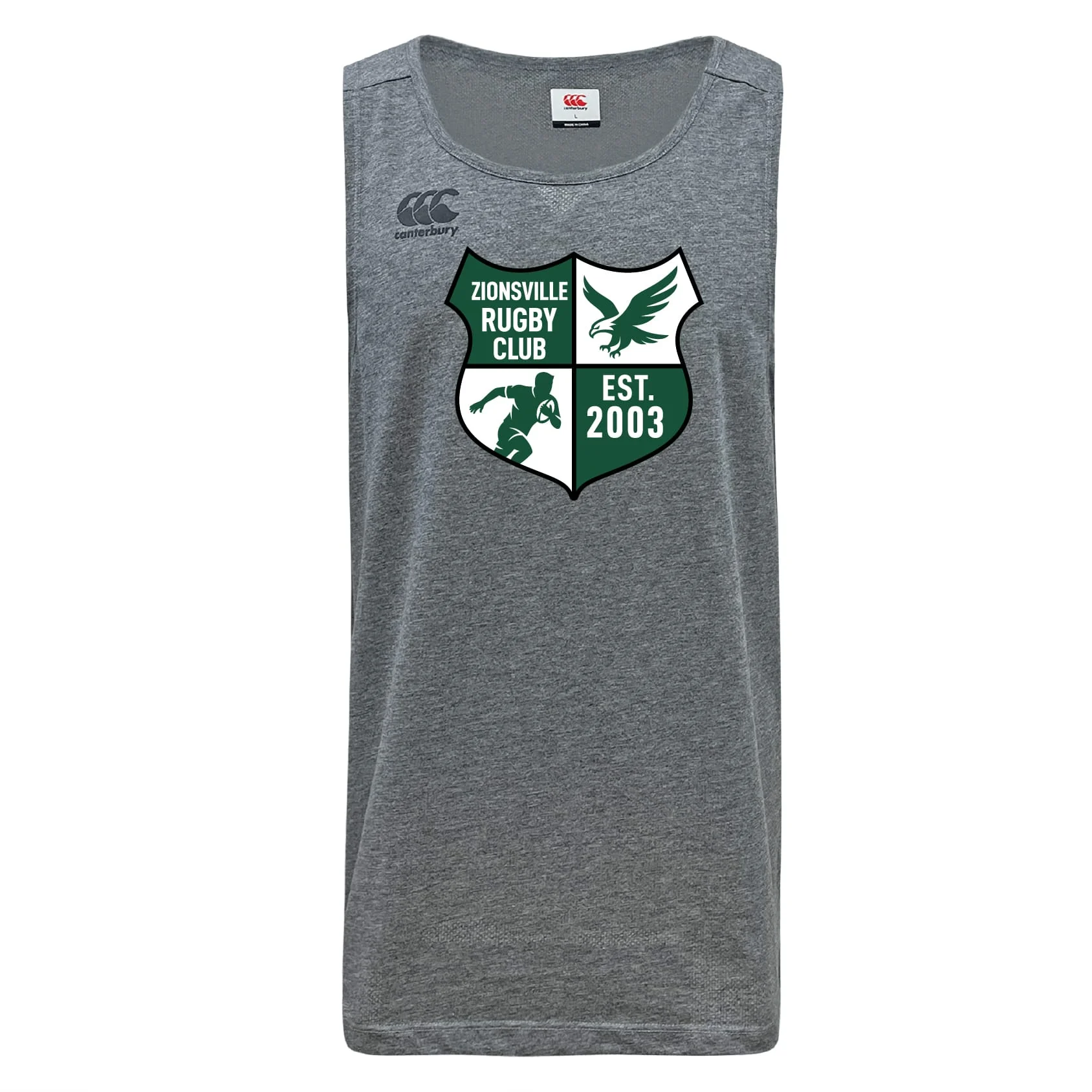 Zionsville Rugby Club Tempo Vapodri Singlet by Canterbury - Image 2